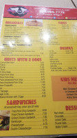 Freedom Wings Miami menu