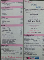 Double Dose Deli menu