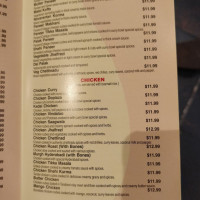 Curry Bowl Orlando menu