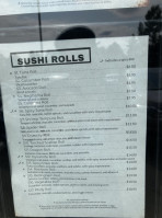 Hokkai Ramen Sushi menu
