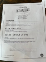 Dough Pizzeria Napoletana menu