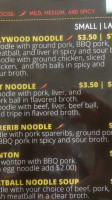 Hollywood Noodle food