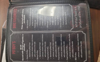 Dale's Cajun Bbq menu