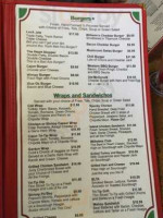Wilhelm's Spirits & Eatery menu