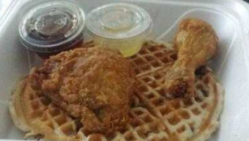 Chicago's Home of Chicken & Waffles food