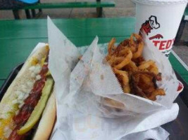 Ted's Hot Dogs food