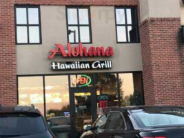 Alohana Hawaiian Grill outside