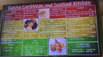 Perry's Caribbean Seafood Kitchen menu