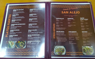 San Alejo food
