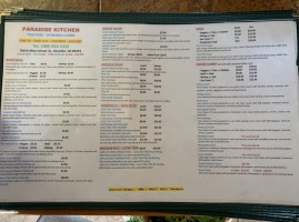 Chang's Kitchen menu