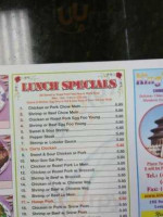 King's Wok Iii menu