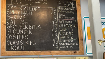 Saltbox Seafood Joint menu