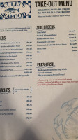 Scully's Seafood menu