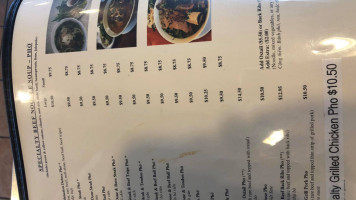 Pho 79 menu