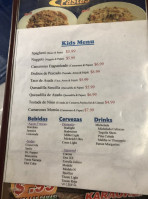 Mariscos Culiacan menu
