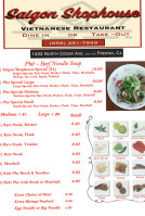 Pho Saigon Shophouse food