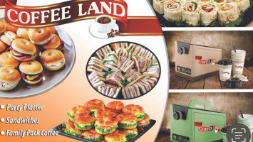 Coffee Land Catering food