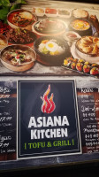 Asiana Kitchen Tofu Grill food