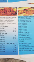 Mike's Seafood menu