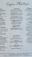 Phatty's Seafood Steakhouse menu