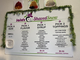 Jojo's Yogurt food