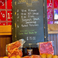 Johnny's Steaks -be-que food