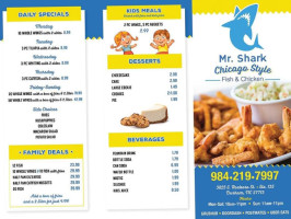 Mr. Shark Fish Chicken (chicago Style) Durham Nc food