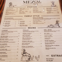 Mezcal Kitchen Jersey City menu