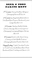 Cornucopia's Noshery, Inc. menu