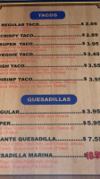 Los Gordos Mexican Grill menu
