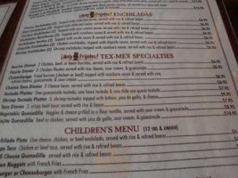 Holy Frijoles menu