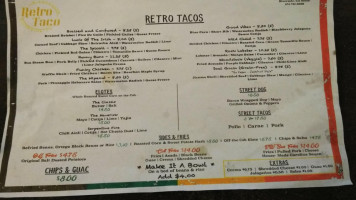 Retro Taco food