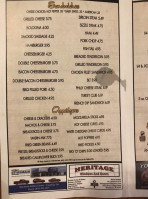 Oasis menu