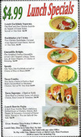 Mazatlan Family Mexican Albemarle menu