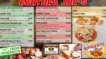 Brother Joe ' 's Hoagie Shop food