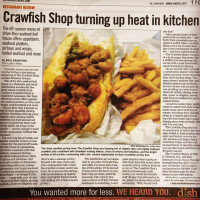 The Crawfish Shop food