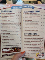 Jersey Mike's Subs menu