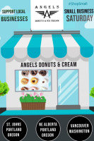 Angel’s Donuts And Ice Cream inside