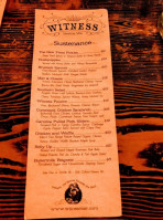 Witness menu