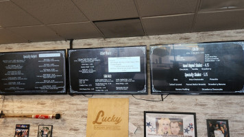 Lucky Burger Grill And Food Truck inside