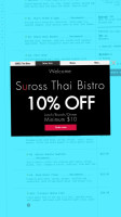 Suross Thai Bistro inside