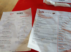 Luna Latin Cuisine menu