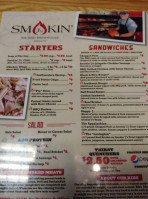 Smokin' J's Rib And Brewhouse menu