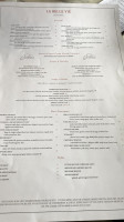 La Belle Vie Kitchen menu