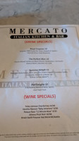 Mercato Italian Kitchen And menu