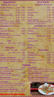 Monte Alban#2 Mexican menu