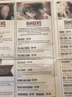 Burger Barn menu