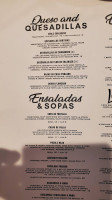 La Fogata Mexican Cuisine menu