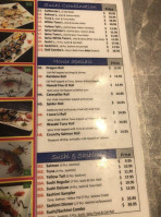 Hoshi Palate menu