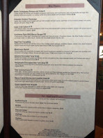 Pangea Tavern menu